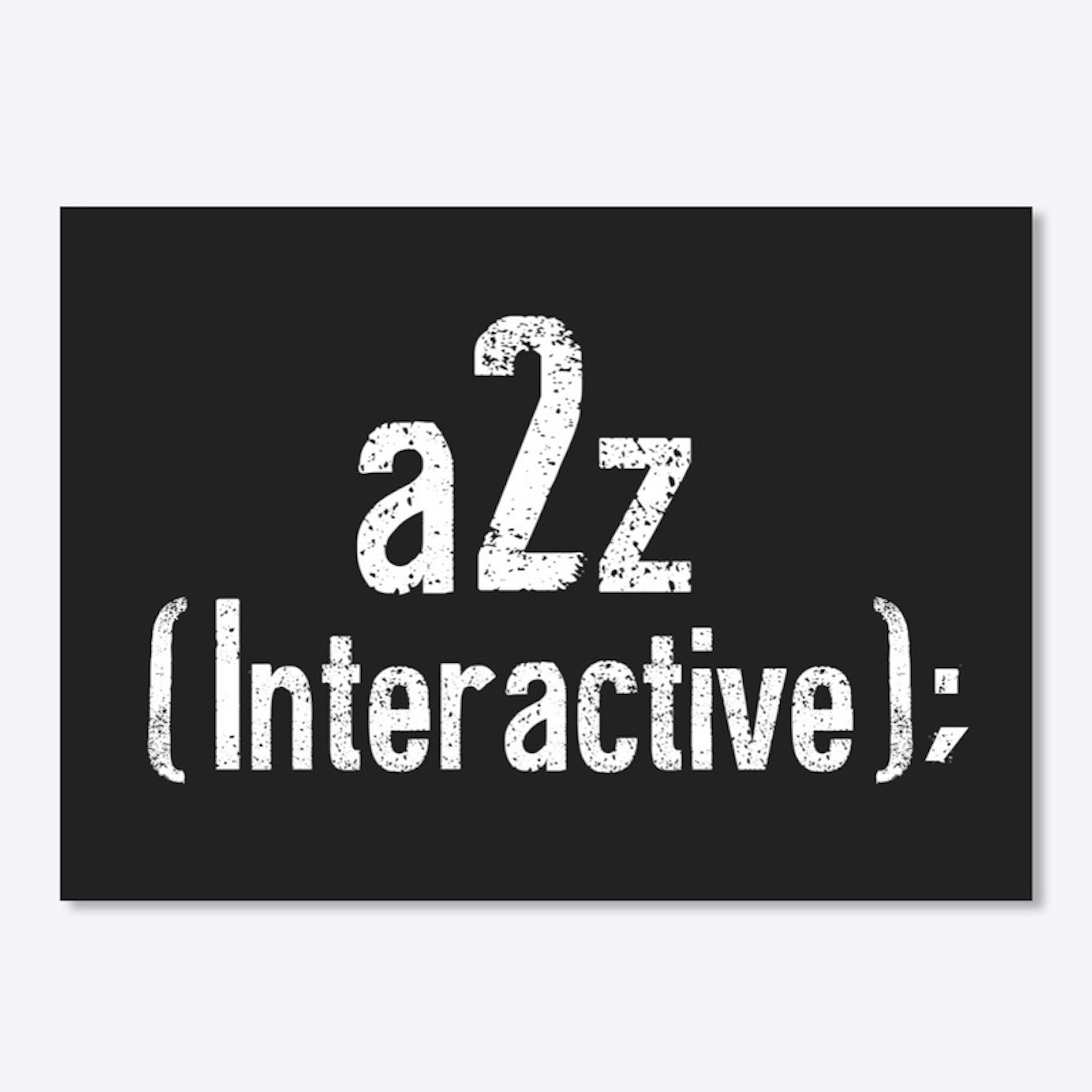 a2z Interactive Sticker